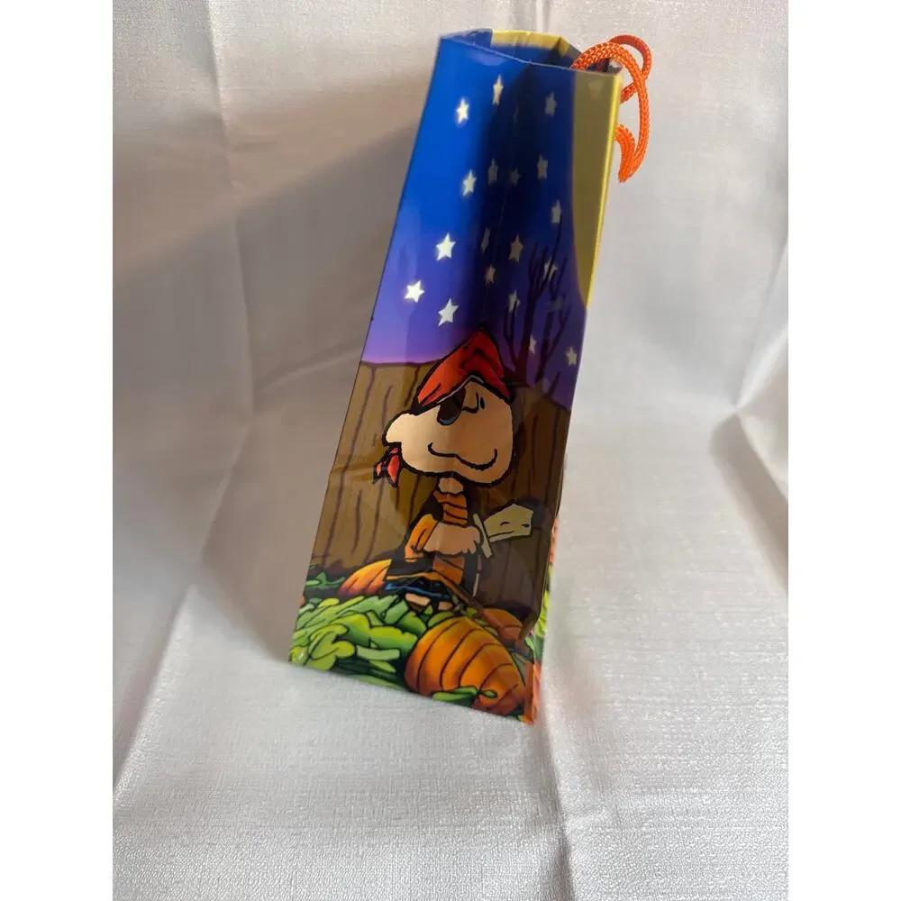 Halloween Peanuts Hallmark UFS Snoopy gift bag vintage unused